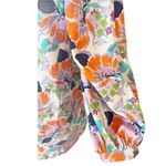 CECILIE COPENHAGEN Mirna Dress Mini Shift Ivory Blue Orange Floral Large NWT Photo 6