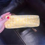 Fossil  Yellow Patterned Cross Body Purse Photo 7