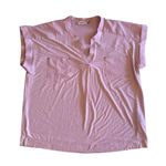 Calvin Klein  POCKET TEE top blouse light pink Photo 0