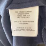 Joie  Silk Colorblock Cold Shoulder Top Blouse Navy Blue Red‎ XS Photo 5