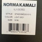Norma Kamali Norma Komali All In One Dress 6 Way Grey Small New Photo 5