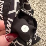 Lululemon  black & white pattern athletic shorts size 4 Photo 3