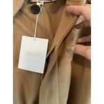 Diane Von Furstenberg  Belted Trench Coat Camel Wool Women’s Size M $998 Photo 8
