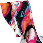 NEW BOAMAR Fanny Bikini Top in Marble Festival Ruffle Anthropologie X Photo 4