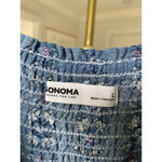 Sonoma  Ditsy Floral Maxi Dress Cottagecore Puff Sleeve Square Neck Summer Spring Photo 6