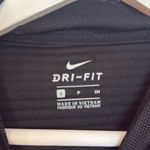 Nike  black ribbed cropped hoodie sweater small Photo 1