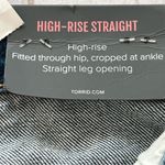 Torrid Jeans NWT Womens 20S Blue Denim High Rise Straight Button Fly Stud Slit Photo 10