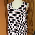 Christian Siriano slouchy striped tank top Size M Photo 6