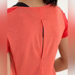 Lululemon Run Fast Track Short Sleeve Top Love Red Size 4 Running Photo 2