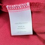 New York & Co. Pleated 3/4 Lace Sleeve Blouse Large Photo 8