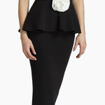 Chiara Boni  La Petite Robe  Iryna Rosette Cocktail Dress Size 4 New Photo 0