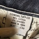 Cowgirl Tuff jeans
Size 27/33
*522 Blue Photo 7