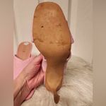 Joie  Luce Stacked Heel Crisscross Strap Sandals in Women’s Pink Terry Size 7.5 Photo 9