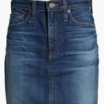 Revolve Adriano Goldschmied AG Denim Women High Rise Blue Indigo Wash Vera Mini Skirt Photo 11