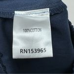 Area Stars Saks Size XS Ali Pants Navy Cropped Utility Elastic Waist Cotton NEW Photo 7