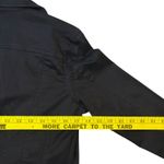 Live a Little Live‎ a Little Black Stretch Button Front Jacket Small Collared Fitted Photo 8