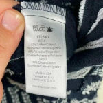 Anthropologie Dolan Navy Striped Canovas Cotton Wide Leg Jumpsuit Photo 7