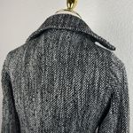 Poetry Clothing Women's Tweed Button Up Jacket Coat Gray BlackSize Small Photo 4