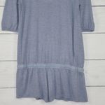 Deletta | Anthropologie Blue Top Blouse Size Small Photo 5
