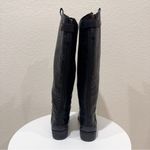 Sam Edelman  Penny Wide Black Leather Riding Boots Size 4 New with Imperfections Photo 3