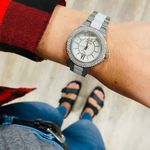 Anne Klein  Watch‎ Mother of Pearl Pave ceramic Photo 1