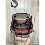 Black Rainn  black and red blouse Photo 3