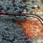 FACE A FACE Pink Red Metal Slim Narrow French Eyeglasses Frame Kiss Early 2000s Photo 5