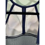 Lands' End Navy Floral Prints Tankini Swim Top Size 4 Photo 4