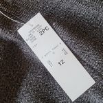 Le Suit  “She Is A Lady” Herringbone Two Piece Skirt Suit Set SIZE 12 Photo 7