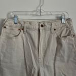 Madewell The Perfect Vintage Straight Jean Cream Jeans- Women’s Size 31 Photo 1
