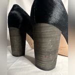 Corso Como  Anya Black Calf Hair Block Heels 8 Photo 9