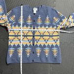 Pendleton ‎ Portland Barn 100% Virgin Wool Aztec Mountain Cardigan Size Large Photo 13