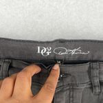 Diane Gilman DG2 Jeans Womens 14 Gray Denim Cotton Stretch High Rise Skinny Leg Photo 2