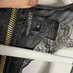 Jay Godfrey  Holden Slim Racer Back Dress Size 4 Silk Lace Black Nude Photo 6