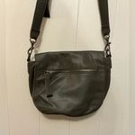 Liebeskind Rare Vintage Gray Soft Leather  Zip Crossbody Handbag Bag Photo 1