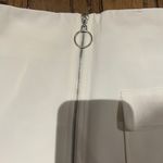 Forever 21 White Zipper Pocket Mini Skirt Photo 2