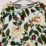 Cellabie Women’s Floral Print Roll-Tab Sleeve Shift Dress Beige Rose NWT Photo 1