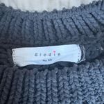 Elodie  Charcoal Knit Sweater Size XS EUC Photo 2