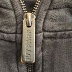 Ivy Park  Zip Up‎ Hoodie Sweatshirt Black Spellout Streetwear Women’s Size XXS Photo 4