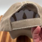 FOOTBALL MOM ADJ. BALL CAP COTTON KHAKI FREYED EDGES NEW Tan Photo 7