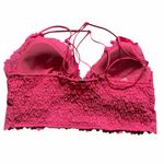 PINK - Victoria's Secret  Hot Pink Lace Bralette Photo 3