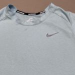 Nike  Women's Light Blue Dri-Fit Tee Photo 3