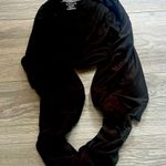 Beyond Yoga  Black Infinity Scarf Pocket Fall Winter Casual Accessory Warm Cozy Photo 0