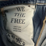 We The Free  CRVY Gia High Rise Wide Leg Jeans Photo 8