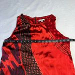 CAbi  Crewneck Sleeveless Geometric Print Silk Blend Tunic Size M Style # 154 Photo 9