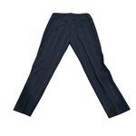 Banana Republic  Ryan Plaid Navy Blue Trouser Washable Italian Wool Pants 8 Photo 5