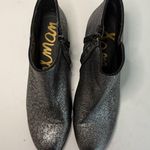 Sam Edelman Petty Ankle Boots Chelsea Bootie Zip Metallic Silver Leather 8.5 Photo 4