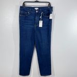 Good American ‎ Always Fits Good Classic Jeans Size 14/18 Blue Wash Hi-Rise Photo 1