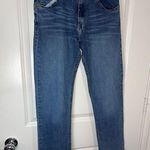 Wrangler Women’s Classic Straight Leg Dark Blue Wash Denim Jeans Sz 16 Regular Photo 0