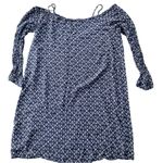 Cloth & Stone  Women’s Anthropologie Shirt Dress Navy‎ Top Size Medium NWOT Photo 4